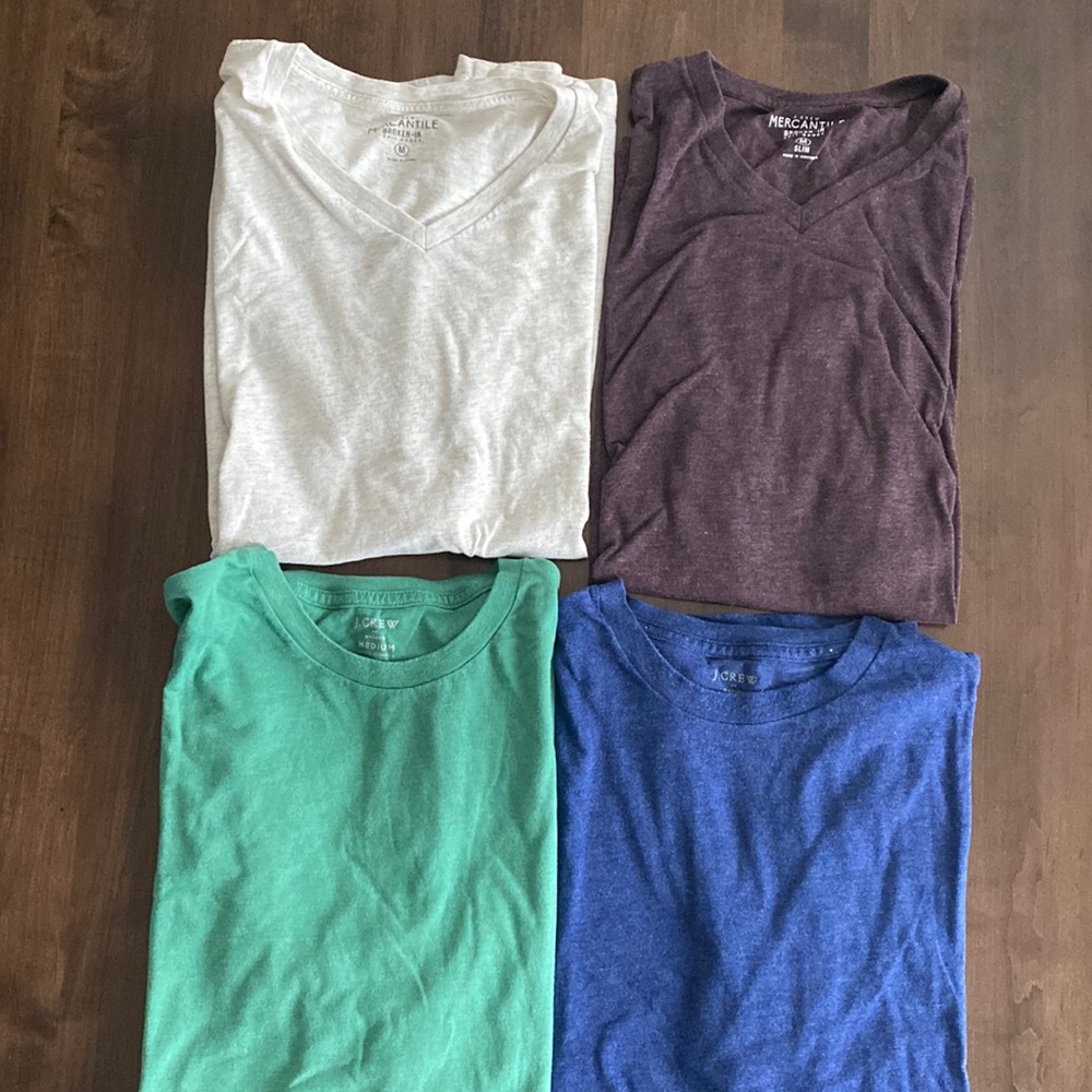 JCrew tshirts -worn once or twice
